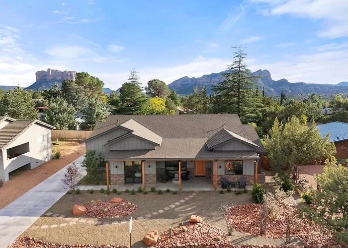 New Build W Epic Views Walk To Chapel Trails Sedona